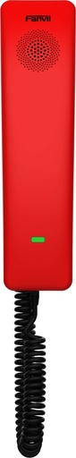 Fanvil H2U Kompaktes SIP-Telefon, rot, 4 Ruftasten, 2 SIP-Konten, PoE