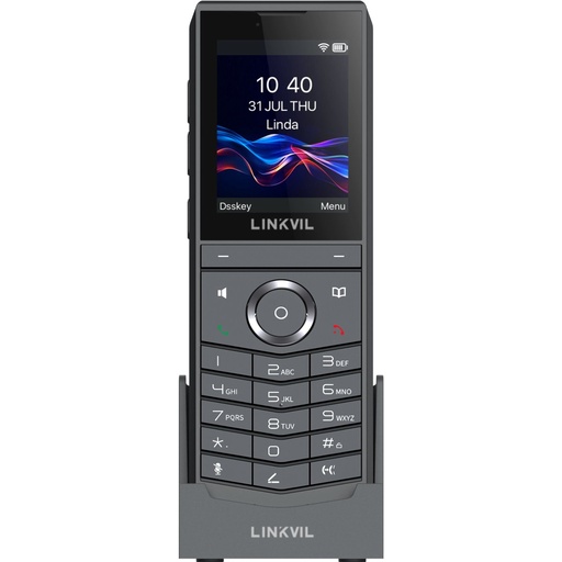Fanvil W620W Wi-Fi SIP phone, 2.4" color display, Wi-Fi 6, Bluetooth 5.0, PTT key