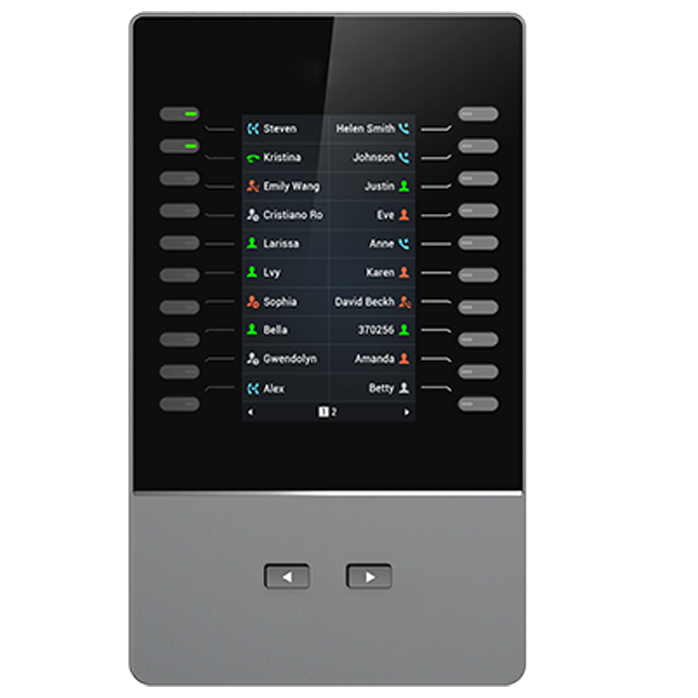 Module d'extension Grandstream GBX20, 40 touches, écran couleur 4,3", pour Grandstream GRP26xx et GXV33xx