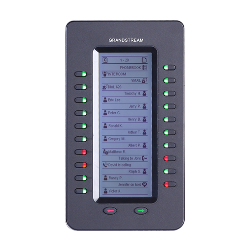 Module d'extension Grandstream GXP2200EXT, 40 touches, écran LCD, pour Grandstream GXP2140, GXP2170 et GXV3240