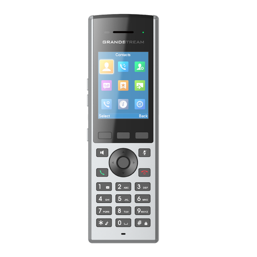 Combiné DECT professionnel Grandstream DP730, écran couleur 2,4", 40 h de conversation, push-to-talk, pour bornes DP750/