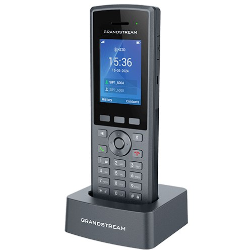Grandstream DP735 rugged DECT handset, IP67, antimicrobial, 65 h talk time, for DP750/DP752/DP755 bases