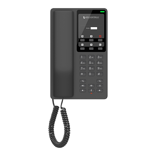 Grandstream GHP621W SIP hotel phone, 2 SIP accounts, dual-band Wi-Fi, PoE, swappable faceplates