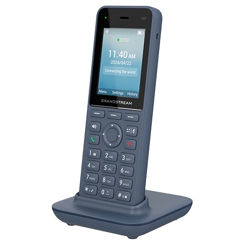 Grandstream WP826 SIP-WLAN-Telefon, Wi-Fi 6, 3 SIP-Konten, Bluetooth, 12 h Gesprächszeit