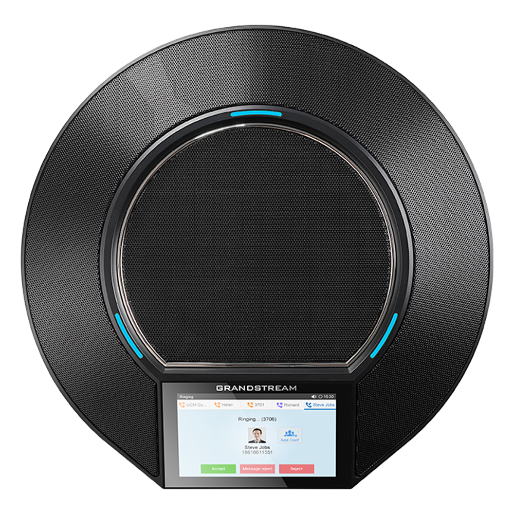 Audioconférence IP Grandstream GAC2500, 6 comptes SIP, conférence à 7, écran tactile 4,3", Android