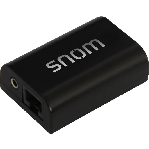 Adaptateur EHS Snom EHS Advanced, standard DHSG, pour Snom 3xx, 7xx, 8xx, D3xx et D7xx, casques Jabra et Plantronics, sa