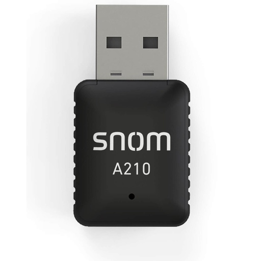 Snom A210 USB Wi-Fi dongle, 2.4 and 5 GHz, 802.11ac, for Snom D3xx and D7xx