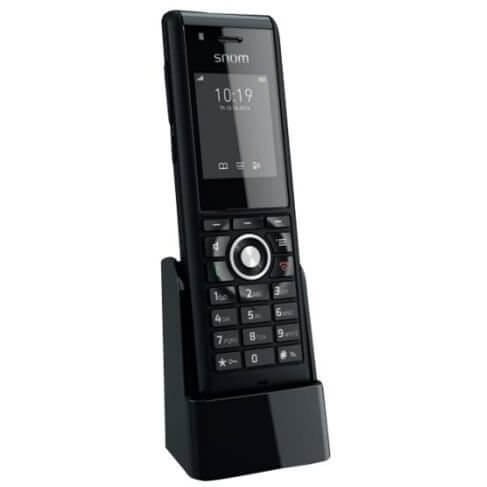 Combiné DECT Snom M85, renforcé IP65, protection du travailleur isolé, écran couleur 2", Bluetooth