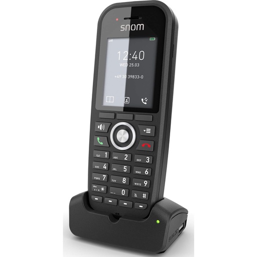 Combiné DECT Snom M30, écran couleur 2", 22 h de conversation, chutes jusqu'à 2 m, pour bornes Snom M400 et M900