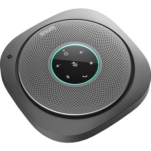 Speakerphone USB et Bluetooth Snom C300, Bluetooth 5.0, USB-C, 6 micros, autonomie 24 h
