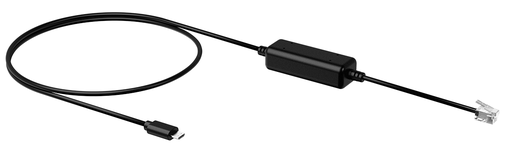 Yealink EHS35 EHS adapter, for Yealink T3x, WH62 and WH63 headsets, RJ9 headset port, plug and play