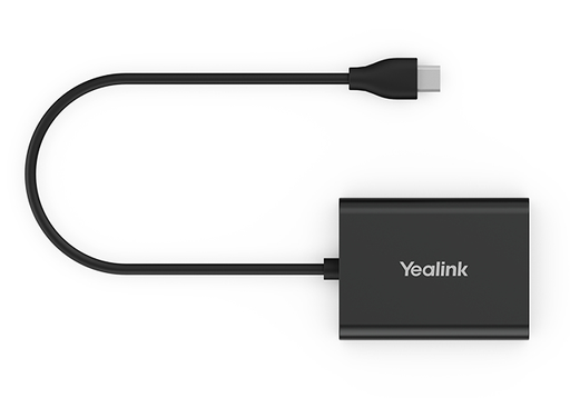 Yealink EHS61 EHS-Adapter, Headsets WH62 und WH63 (Hardware v1), Telefone Mitel, Unify und Yealink T2X/T4XG, 3 Kabel im 