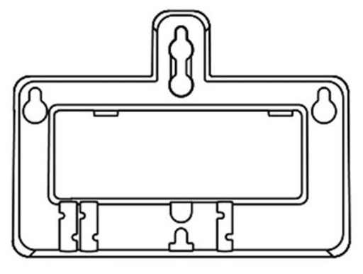 Yealink 330100000033 wall mount, original accessory, wall mounting, for Yealink T56A, T57W, T58A, T58V, T58W and T67 LTE