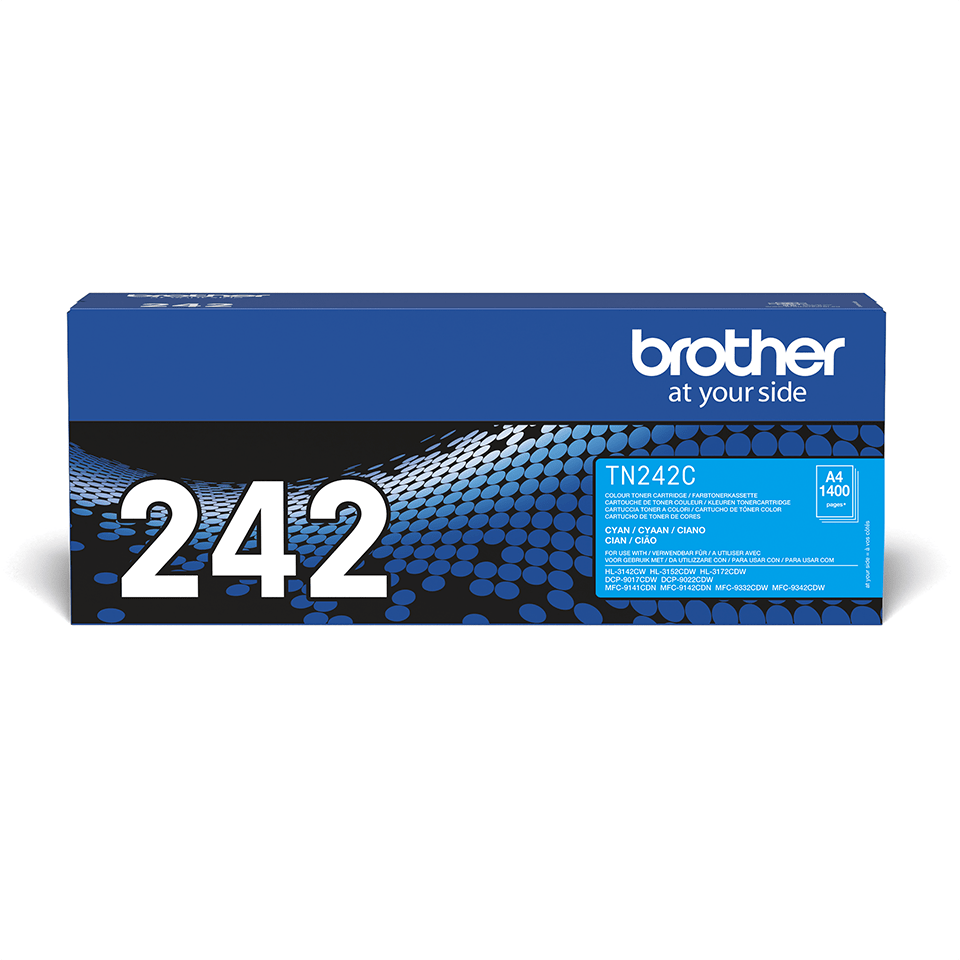 Brother Toner TN-242C / TN242C Cyan, 1.400 Seiten