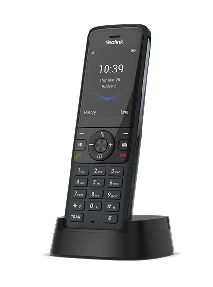 Combiné DECT Yealink W78H, écran couleur 2,4", Bluetooth 5.1, 21 h de conversation, jack 3,5 mm