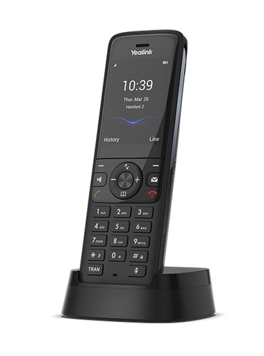 Combiné DECT Yealink W78H, écran couleur 2,4", Bluetooth 5.1, 21 h de conversation, jack 3,5 mm