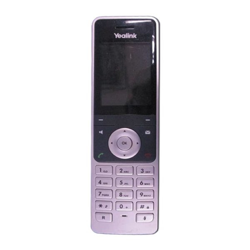 Yealink W56H DECT handset, 2.4" color display, 30 h talk time, 3.5 mm jack