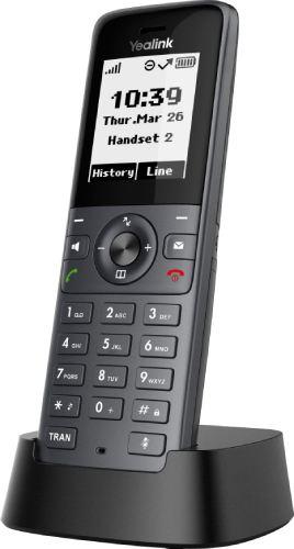 Yealink W71H DECT handset, 1.8" display, 30 h talk time, backlit keypad