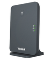 Borne DECT IP Yealink W70B, 10 combinés, 10 comptes SIP, 20 appels simultanés, PoE