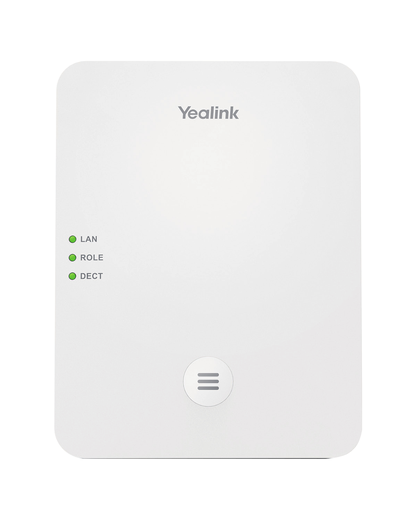 Gestionnaire DECT multicellule Yealink W80DM, 1 par site, jusqu'à 30 bornes W80B, 100 combinés, PoE