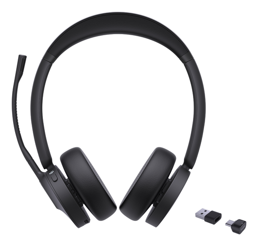 Yealink BH70 Dual Teams Bluetooth headset, binaural, Bluetooth 5.2, USB-C/A dongle, 35 h talk time