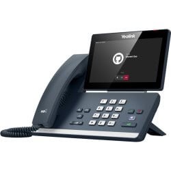 Yealink MP58 Microsoft Teams desk phone, 7" touchscreen, Android 9, Wi-Fi and Bluetooth 4.2, PoE