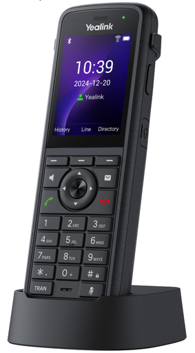Téléphone SIP Wi-Fi renforcé Yealink AX86R, IP67, Wi-Fi 6, 4 comptes SIP, 13 h de conversation