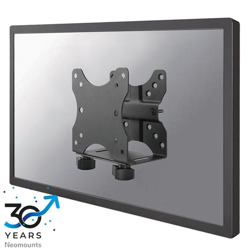 Support pour mini PC Neomounts NM-TC100BLACK, jusqu'à 5 kg, VESA 50x50 à 100x100, fixé