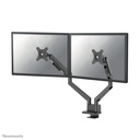 Neomounts DS70-250BL2 Monitorarm, 17 bis 32 Zoll, bis 9 kg, 2 Bildschirme, VESA 75x75 bis 100x100