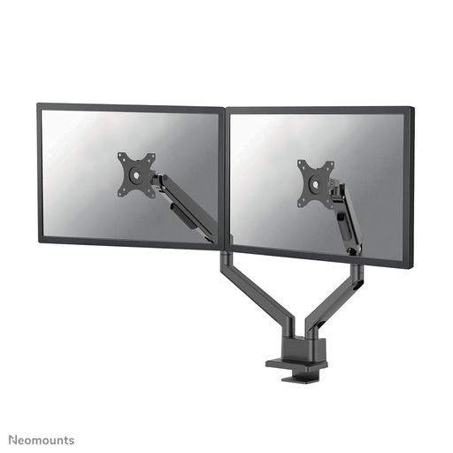 Bras support d'écran Neomounts DS70-250BL2, 17 à 32 pouces, jusqu'à 9 kg, 2 écrans, VESA 75x75 à 100x100