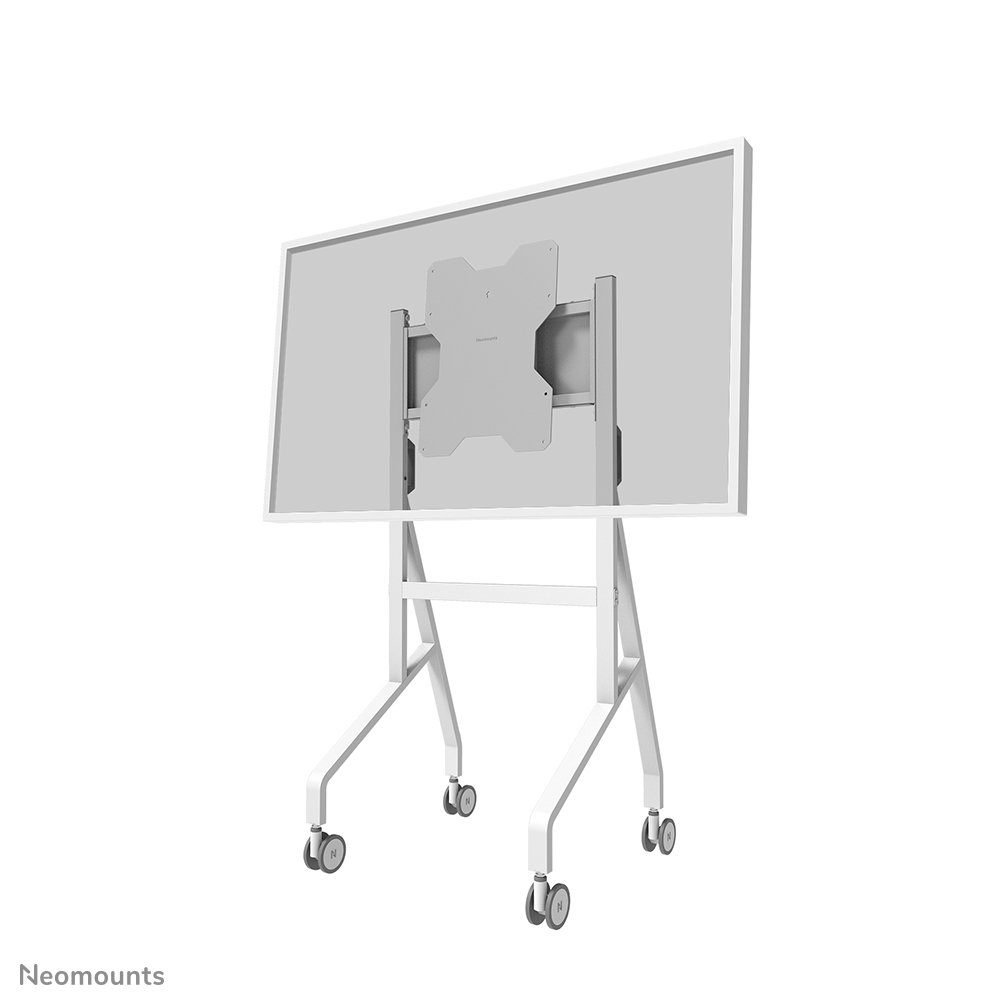 Neomounts FL50-515WH1 display trolley, 55 to 65 inch, up to 50 kg, VESA 400x400, Rotate