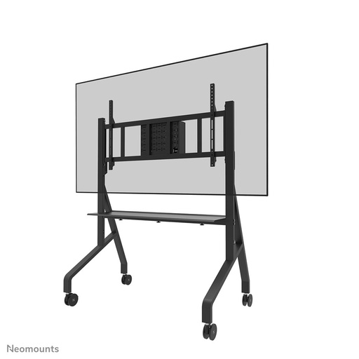 Neomounts FL50-575BL1 Display-Rollwagen, 65 bis 115 Zoll, bis 125 kg, VESA 100x100 bis 1100x600, Fixiert