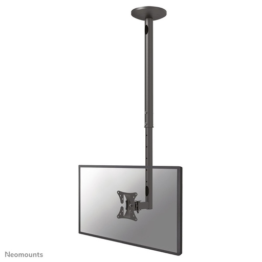 Neomounts FPMA-C050BLACK ceiling mount, 10 to 30 inch, up to 20 kg, VESA 50x50 to 100x100, Tilt, Swivel, Full motion