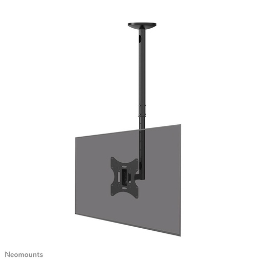 Support de plafond pour écran Neomounts FPMA-C060BLACK, 10 à 40 pouces, jusqu'à 30 kg, VESA 75x75 à 200x200, inclinaison