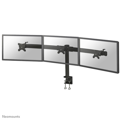 Neomounts FPMA-D700D3 monitor arm, 10 to 27 inch, up to 8 kg, 3 screens, VESA 75x75 to 100x100