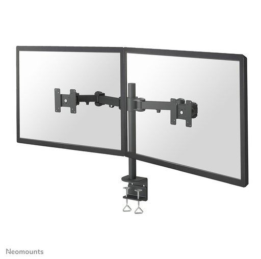 Neomounts FPMA-D960D monitor arm, 10 to 27 inch, up to 8 kg, 2 screens, VESA 75x75 to 100x100