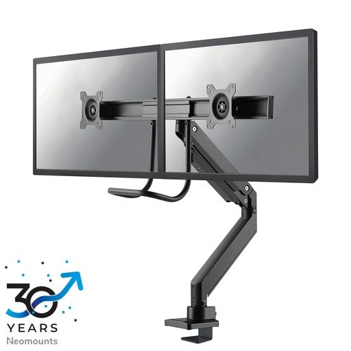 Neomounts NM-D775DXBLACK monitor arm, 10 to 32 inch, up to 8 kg, 2 screens, VESA 75x75 to 100x100
