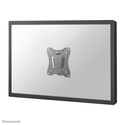 Support mural pour écran Neomounts NM-W25BLACK, 10 à 30 pouces, jusqu'à 25 kg, VESA 75x75 à 100x100, fixé
