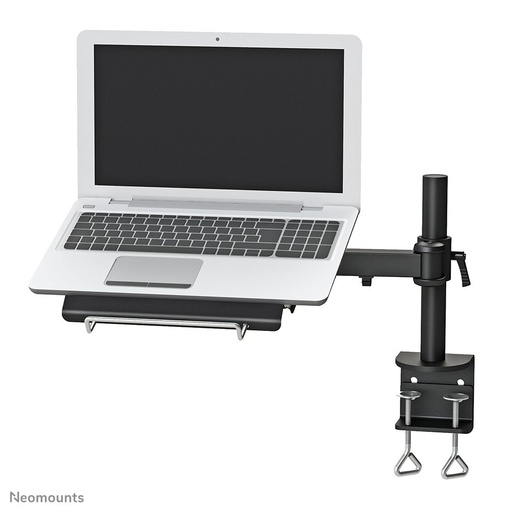 Bras support pour ordinateur portable Neomounts NOTEBOOK-D100, 10 à 22 pouces, jusqu'à 10 kg, VESA 75x75, inclinaison