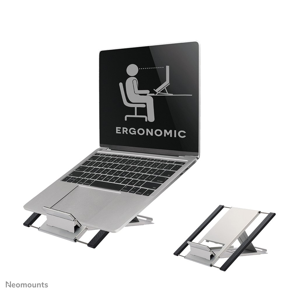 Support pour ordinateur portable Neomounts NSLS100, 10 à 22 pouces, jusqu'à 5 kg, inclinaison