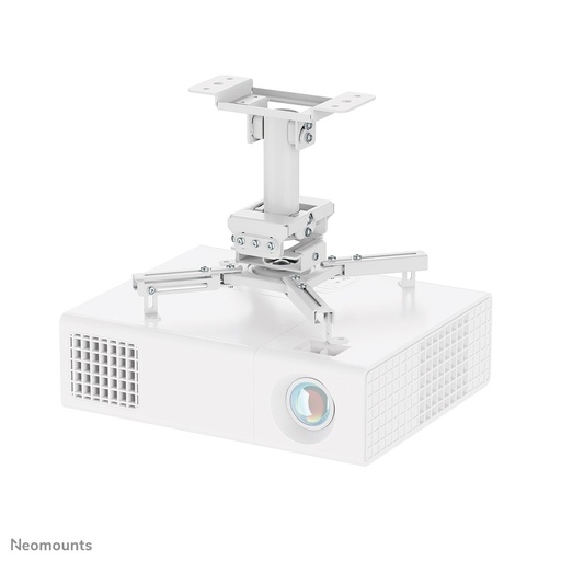 Support de plafond pour vidéoprojecteur Neomounts CL25-530WH1, jusqu'à 45 kg