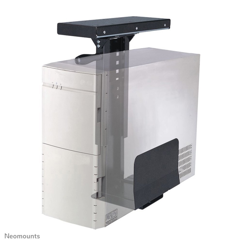 Support pour unité centrale Neomounts CPU-D250BLACK, jusqu'à 30 kg, tourner