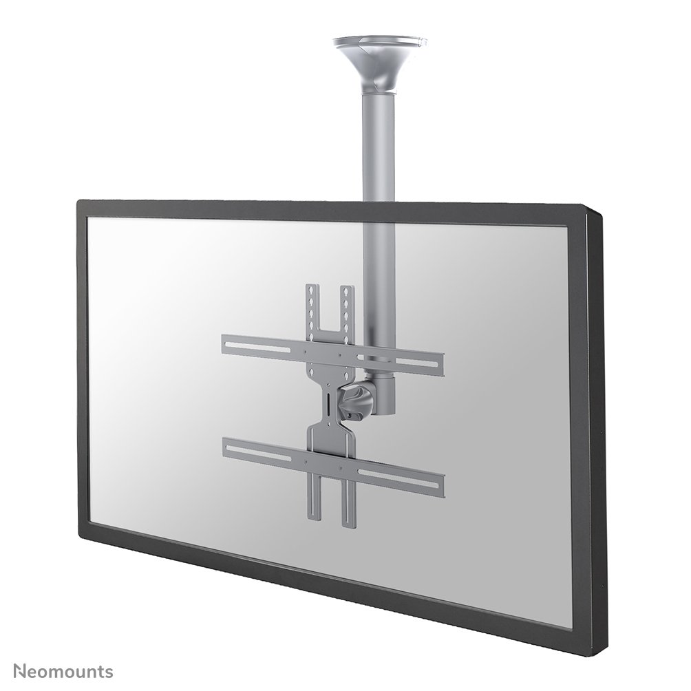 Neomounts FPMA-C400SILVER ceiling mount, 32 to 60 inch, up to 35 kg, VESA 200x200 to 600x400, Tilt, Swivel, Full motion