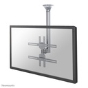 Neomounts FPMA-C400SILVER Deckenhalterung, 32 bis 60 Zoll, bis 35 kg, VESA 200x200 bis 600x400, Neigen, Schwenken