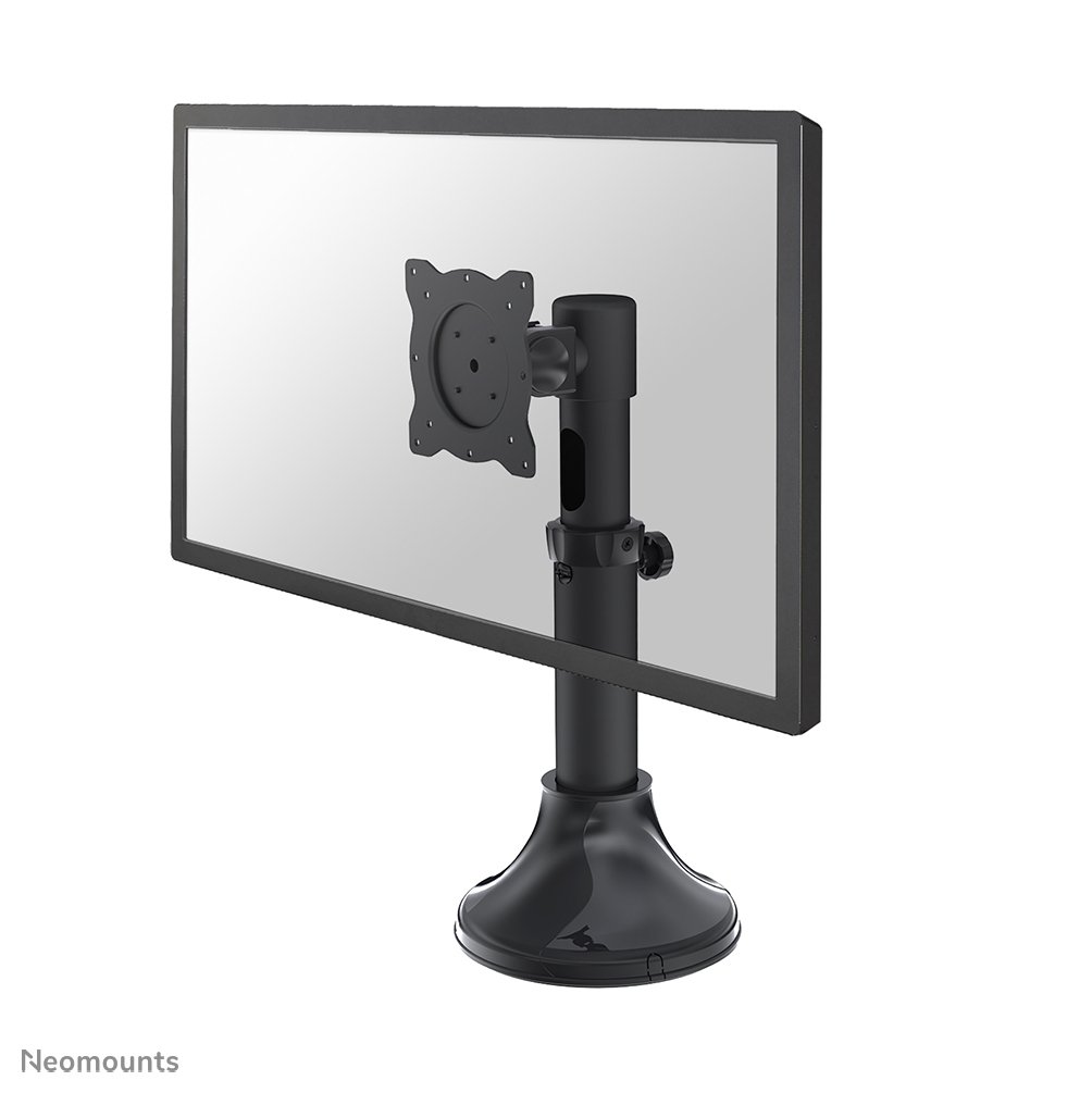 Bras support d'écran Neomounts FPMA-D025BLACK, 10 à 30 pouces, jusqu'à 12 kg, VESA 75x75 à 100x100, inclinaison