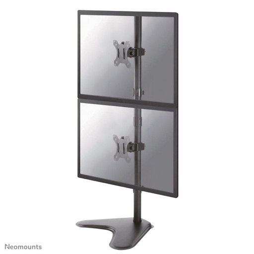 Neomounts FPMA-D550DDVBLACK monitor stand, 10 to 32 inch, up to 6 kg, 2 screens, VESA 75x75 to 100x100