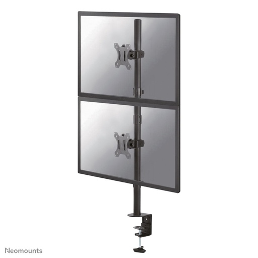 Neomounts FPMA-D550DVBLACK Monitorarm, 10 bis 32 Zoll, bis 6 kg, 2 Bildschirme, VESA 75x75 bis 100x100