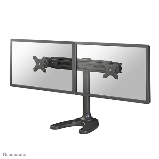 Neomounts FPMA-D700DD Monitorständer, 19 bis 30 Zoll, bis 8 kg, 2 Bildschirme, VESA 75x75 bis 100x100