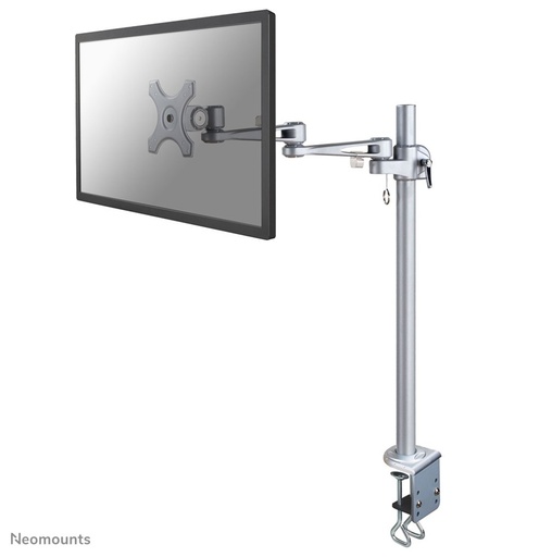 Bras support d'écran Neomounts FPMA-D935POLE70, 10 à 30 pouces, jusqu'à 10 kg, VESA 75x75 à 100x100, inclinaison