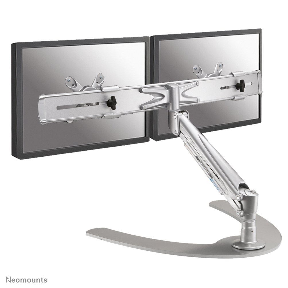 Neomounts FPMA-D940DD monitor stand, 10 to 24 inch, up to 7 kg, 2 screens, VESA 75x75 to 100x100